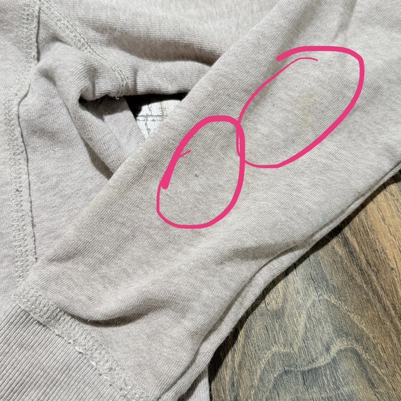 Girls Junior American Eagle Outfitters hoodie sweater in Gray - Picture 3 of 6